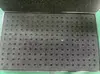 Caja de chips con ranura de plástico, silicona, cristal, BGA, componentes electrónicos aeroespaciales, IC, caja de embalaje de espuma antiestática