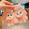 Guantes de Dedos Lindos para Niños Niñas Invierno Prueba de Frío Cálido Juego de Cinco Dedos Conjunto Completo de Dedos Tejido para Bebé Niños de Invierno