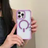 Funda magnética mate tipo piel casual adecuada para iPhone16Pro Max Funda para teléfono móvil Apple 17 Funda anticaída 14/15