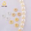 Cuentas Espaciadoras de Engranaje con Baño de Cobre Cubiertas de Oro de 14K que Conservan el Color Cuentas Espaciadoras Twist Accesorios de Joyería DIY Material para Collar Pulsera