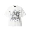 Marca de moda BIGTHING saint michael anime japonés bidimensional retro VINTAGE camiseta de manga corta para hombre