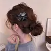 Grampo Lateral Clareador Outono/Inverno Feminino Retrô Sem Costura High-End Grampo para Franja Estilo Coreano Atmosfera Fashionável Grampo de Uma Palavra Acessórios de Cabelo