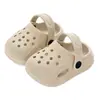 2025 Nuevos Zuecos de Playa para Niños Verano Exterior Niños y Niñas Sandalias Pequeñas y Medianas Ropa Exterior Zapatillas Antideslizantes para Bebé