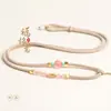 Nueva Cadena de Collar de Cristal de Ágata Roja del Sur y Jade Hetian Estilo Chino Cadena para Colgar Colgante de Jade Joyería DIY