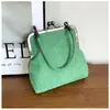 Bolso de mano de gamuza con diseño de nicho para comercio exterior para mujer, nuevo bolso retro con clip para teléfono, bolso de hombro cruzado versátil, moderno
