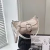 Bolso de Hombro Estilo Coreano de Nicho, Bolso tipo Baguette para Debajo del Brazo para Mujer, Alto Valor Estético, Bolso de Hombro Simple y de Moda, Dulce y Fresco, Hermoso Bolso Cruzado para Mujer