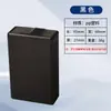 Novo porta-cigarros semitransparente, pacote com 20, plástico transparente com tampa flip-top, resistente à pressão, à prova de umidade, estilo simples, porta-cigarros masculino