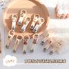 Cortauñas de Dibujos Animados Serie Color Crema Tijeras Plegables para Uñas para Niñas Cuidado de Uñas Anti-Salpicaduras Producto Nacional Genuino