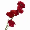 5 peces koi y peonías para decoración de lugar de boda, arreglos de flores de seda, decoración suave, cascada de flores en techo y suelo, paisajismo de mar de flores