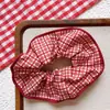 Goma para el pelo scrunchie floral minimalista de alta gama estilo coreano para mujer, 2026 Nueva cuerda para el pelo de pañuelo cuadrado, Accesorio para el cabello