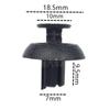 Adecuado para Toyota Ruizhi Camry Highlander Crown, hebilla de protección del tanque de agua del automóvil, clip de red central