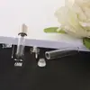 6mm Tampa Reta Garrafa de Arroz Esculpido Frasco de Vidro Garrafa de Desejos Frasco de Perfume Material para Colar Chaveiro Joias DIY