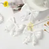 Lazo de Malla Perlado y Cuentas Piao Accesorios para Ropa Hecho a Mano DIY Tocado Ropa Interior Bolsa Accesorios para Juguetes