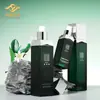 Nuevo Set de Materiales de Empaque Cosmético Tipo Prensa Hechos a Medida Botella para Loción y Esencia de 120ml Tapa Negra Borgoña Botella para Crema