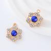 Transfronterizo caliente nuevo aleación diamante cinturón colgante copo de nieve colgante color collar pulsera accesorios colgante flor colgante