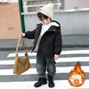 Chaqueta de Algodón Nueva de Invierno para Niños 2026, Parka Elegante para Niños, Abrigo Grueso de Algodón para Otoño e Invierno, Ropa de Abrigo de Moda para Bebé Niño