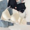Ropa interior de copa fina sin marcas para mujer, sujetador push-up de pecho pequeño para niña, sujetador antiflacidez, sujetador sin marcas, sujetador con manchas grandes