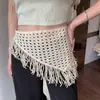 Bufanda Triangular de Punto Cinturón de Dos Vías Diadema Moda Personalidad Simple Versátil Cadena para la Cintura Joyería de Nicho de Alta Gama para Mujeres