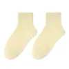 Calcetines Cortos 100% Algodón Puro para Niñas, Calcetines Anti-Pilling para Primavera y Verano, Nuevos Calcetines Blancos Cortos Populares 2026
