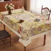 2026 Nuevo Mantel Rectangular Impermeable a Prueba de Aceite Lavable Resistente a Altas Temperaturas Mantel para Mesa de Comedor Lujo Ligero Gama Alta Mantel para Mesa de Café