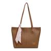 Bolso Grande de Moda Retro para Viajes Diarios para Mujer Modelo Nuevo 2025 Bolso Tote Simple Versátil Bolso de Hombro de Moda de Nicho