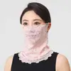 Suéter de cuello para mujer Verano Delgado Protector solar Variedad Bufanda pequeña de seda Protección para el cuello Todo-partido Máscara de manga para el cuello Bufanda multifuncional