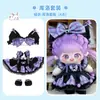 Traje de Ropa para Muñeca de Algodón de 20 cm Juguete de Peluche Ropa Diaria para Muñeca de 20 cm Falda Vestido para Vestir Hombres y Mujeres Bebé