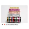 Pulsera de accesorios con cuentas línea Wenwan cuerda tejida a mano diy línea de alambre de cobre alambre con cuentas multicolor color opcional Línea de Cristal