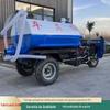 Auto-escorvamento auto-drenante diesel de três rodas caminhão de sucção de esterco vaso sanitário pequeno caminhão de sucção de esterco caminhão de sucção de esterco rural caminhão de sucção de esterco de banheiro rural