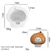 Molde Squishy Fruta Oso Nariz Dibujos Animados Alivio del Estrés Juguete Squishy DIY Molde de Silicona Hecho a Mano