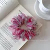 Scrunchie Pequeno de Cetim de Alta Qualidade Estilo Francês, Simples e Elegante, Elástico de Cabelo de Alta Elasticidade para Coques e Rabos de Cavalo