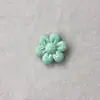 Color sólido Serie de color crema UV girasol colorido DIY acrílico hecho a mano funda para teléfono pulsera hilo de cuentas accesorios de joyería