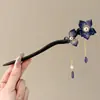 Accesorio de horquilla de alta gama de nicho 2026 nuevo para mujer, estilo antiguo, horquilla de nuevo estilo chino, horquilla minimalista moderna para la parte trasera de la cabeza