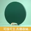 Tabla de cortar, uso doméstico, resistente al moho, apta para alimentos, tabla de cortar redonda, tabla de cortar giratoria de doble cara verde para cocina, directo de fábrica