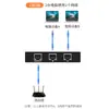Maituotuo MT-RJ45-2 switch de red mini de 2 puertos/4 puertos, divisor de red, switch de red interno y externo