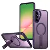 Comercio Exterior al por Mayor Funda para Teléfono Fanxing Adecuada para Samsung A17 con Anillo Magnético y Soporte Vertical A37/A57 Red de Refrigeración Transpirable