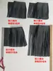 No. 109 Accesorios de Ropa DIY Piel PU Negra de Doble Cara Encaje con Borlas Ancho de 15 a 33 cm Dobladillo de Falda