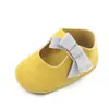 Zapatos para bebé de primavera y otoño, 0-1 año, con lazo, suela suave, 3-6-Diciembre, para recién nacidos y niños pequeños, 2749