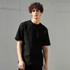 Camisetas Masculinas, Cor Sólida, Gola Redonda, Manga Curta, Atacado, Estampadas, Tamanho Grande, Camisetas de Verão, Camisetas Masculinas Tamanho Grande Atacado