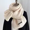 Bufanda para Mujer en Invierno, Versátil y Cálida, Protector de Cuello para Pareja Estudiante, Lana Tejida Imitación Cachemir, Bufanda para Niñas, Gama Alta para Hombres
