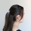 Clip Nuevo para Flequillo Ins Venta Caliente Europea y Americana Mate Escarchado Negro Mate Hueco Pequeño Anticaída Pinza Agarradera Pinza Superior Tocado