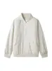 Chaqueta de hombre 2026 nuevo modelo transfronteriza casual abrigo marca de moda suelta versátil cuello alto chaqueta de béisbol top de alta calle