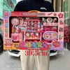 Juguete de juego infantil simulación de comida cocina caja registradora accesorios traje niñas instituciones de formación caja de regalo al por mayor
