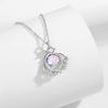Collar Planeta Plata Esterlina 925 para Mujer Diseño Nicho Lujo Accesible Cadena Clavícula Estrella Estilo Ins Colgante Piedra Vidrio Soñador