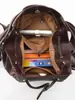 Mochila Casual Retro de Nuevo Estilo para Mujer con un Elegante Diseño de Cordón, Sensación Relajada, Bolsa de Gran Capacidad para el Día a Día para Mujeres