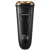 Rasuradora Eléctrica Borui Ps159 Red de Cuchilla de Doble Anillo Feike Carga Inteligente Anti-Pinzamiento Barba Rasuradora de Tres Cabezales
