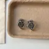 Puños para Oreja de Corona de Corazón Estilo Retro Vintage para Mujer, Diseño Único, Modernos, Temperamento Dulce y Fresco, Pendientes y Accesorios para Orejas Versátiles para Mujer