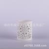Venta al por mayor del fabricante Taza de vela con corte creativo Portavelas de cerámica Taza de té de cera Soporte Personalización