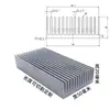 Dissipador de Calor em Perfil de Alumínio, Radiador para Placa-Mã de Amplificador Digital, Roteamento, Grau Industrial de Alta Potência, Bloco de Condutividade Térmica com Dentes Finos