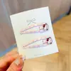 Nuevo Pinza de Pelo con Estampado de Gato Lindo Pinza Lateral para Flequillo Estilo Dulce de Chica Japonesa Pinza Lateral para Flequillo Estudiante Accesorio para el Cabello Hello Kitty para Mujer